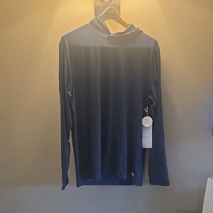 Vuori Navy Long Sleeve Men's Hoodie